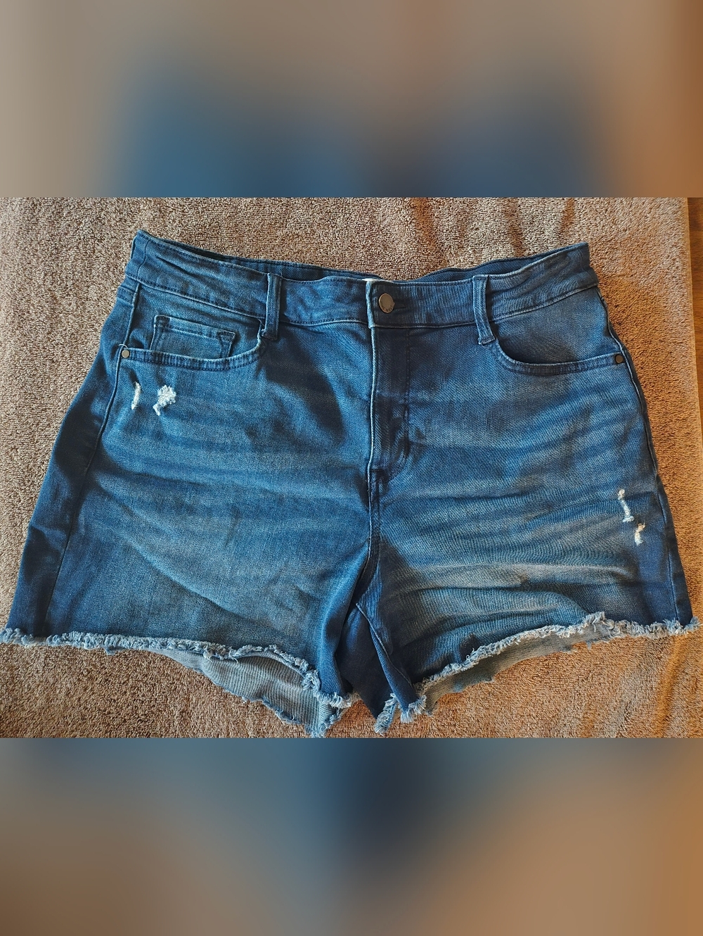 Nine West Denim Shorts. Size 14